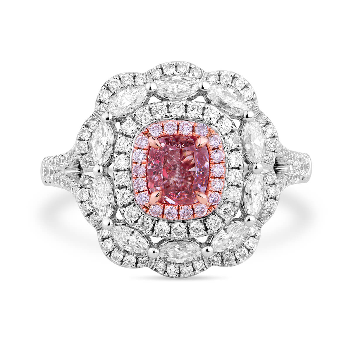 Coloured Diamond Ring